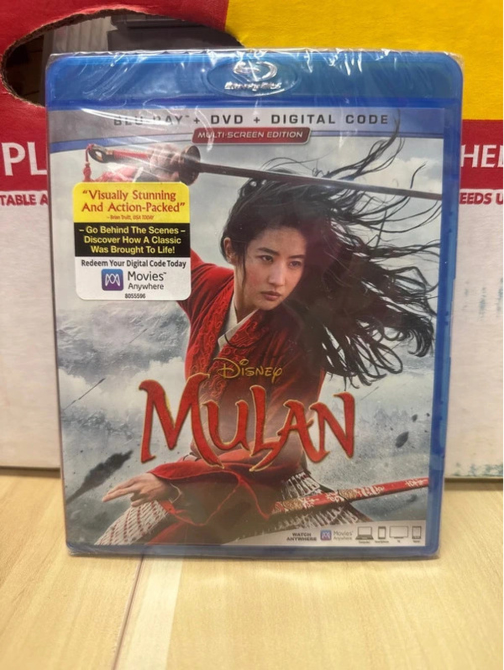 Disney’s Mulan Blu-Ray + DVD + Digital